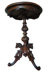 Victorian tripod gaming table Blackforest