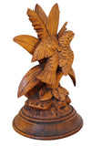 Antique Black Forest Hand-Carved Wooden Bird Figurine – Linden Wood