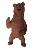 Large Hand-Carved Wooden Bear – Alpine Style Decorative Sculpture ( Linden wood)