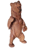 Large Hand-Carved Wooden Bear – Alpine Style Decorative Sculpture ( Linden wood)