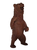 Large Hand-Carved Wooden Bear – Alpine Style Decorative Sculpture ( Linden wood)