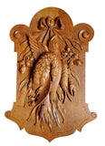 A pair antique black forest hunting trophy